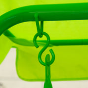 Porch Swing for Kids with Adjustable Canopy to Block Sun at Angles, Kids Swing Chair with Seatbelts, Frog Pattern, Gift for Kids Ages 3-6, Green