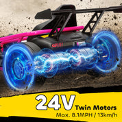 24V 7AH Kids Electric Go Kart