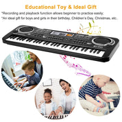 61 Keys Digital Music Electronic Keyboard Electric Piano Musical Instrument Kids Learning Keyboard W Microphone For Beginners Kids Girls Boys Adults