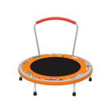 36inch Mini Trampoline For Kids Ages 1-6 Indoor Outdoor Trampoline With Handle  For Kids