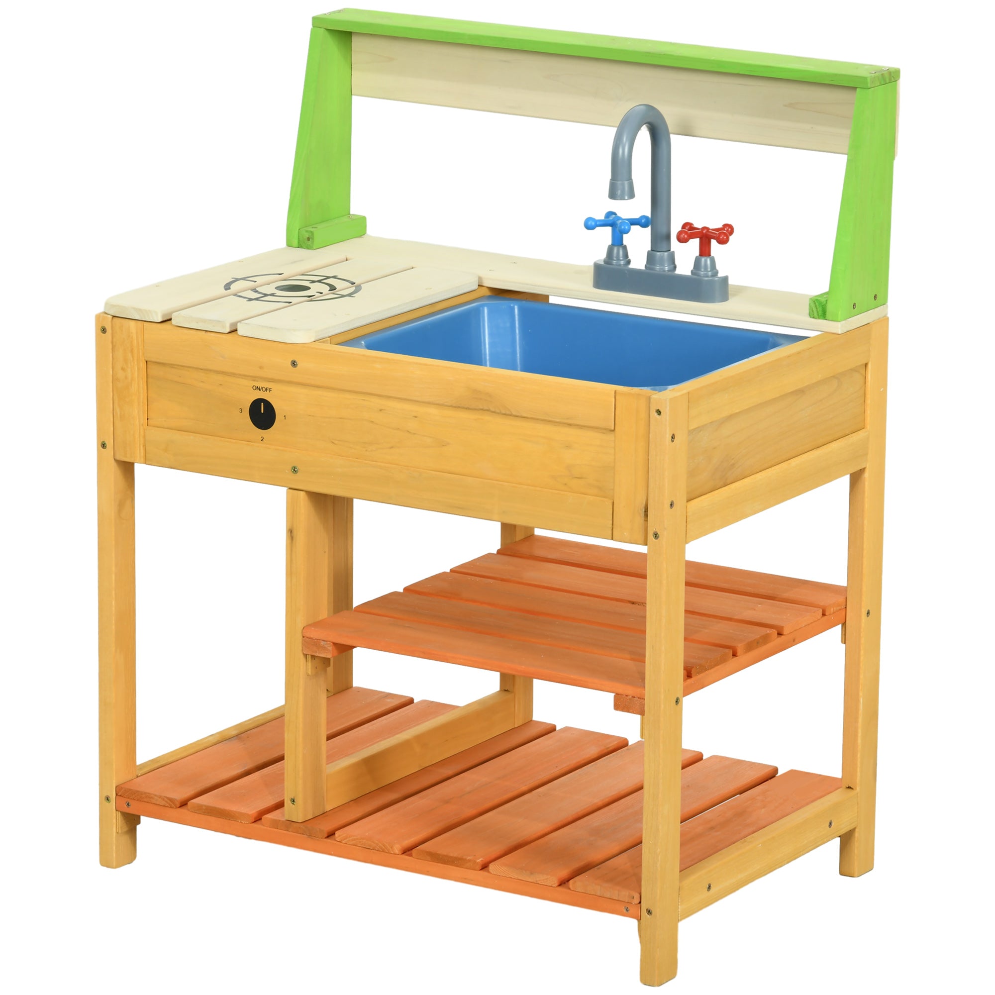  Realistic Kitchen Toys, Faucet Sink Storage Shelves for Ages 3-8 Years