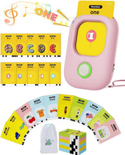 Talking Flash Cards,Kids Toddler Flash Cards With 224 Sight Words,Montessori Toys,Autism Sensory Toys,Speech Therapy Toys,Learning Educational Gifts For Age 1 2 3 4 5 Years Old Boys And Girls