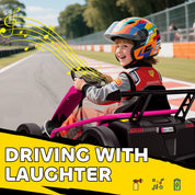 24V 7AH Kids Electric Go Kart