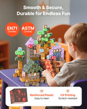 Magnetic Blocks 150 PCS Dark Castle Set STEM Montessori Sensory Toys