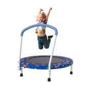 36inch Mini Trampoline For Kids Ages 1-6 Indoor Outdoor Trampoline With Handle  For Kids