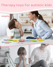 Talking Flash Cards,Kids Toddler Flash Cards With 448 Sight Words,Montessori Toys,Autism Sensory Toys,Speech Therapy Toys,Learning Educational Gifts For Age 1 2 3 4 5 Years Old Boys And Girls