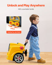 Engine Toy Kids Mechanic Car Repair Set With Removable Parts Yellow