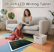LCD Writing Tablet, Valentines Day Gifts For Kids,20 Inch Colorful Toddler Doodle Board Drawing Tablet, Erasable Reusable Electronic Drawing Pads, Educational And Learning Toys For Kids