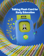 Talking Flash Cards,Kids Toddler Flash Cards With 448 Sight Words,Montessori Toys,Autism Sensory Toys,Speech Therapy Toys,Learning Educational Gifts For Age 1 2 3 4 5 Years Old Boys And Girls