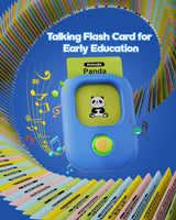 Talking Flash Cards,Kids Toddler Flash Cards With 448 Sight Words,Montessori Toys,Autism Sensory Toys,Speech Therapy Toys,Learning Educational Gifts For Age 1 2 3 4 5 Years Old Boys And Girls